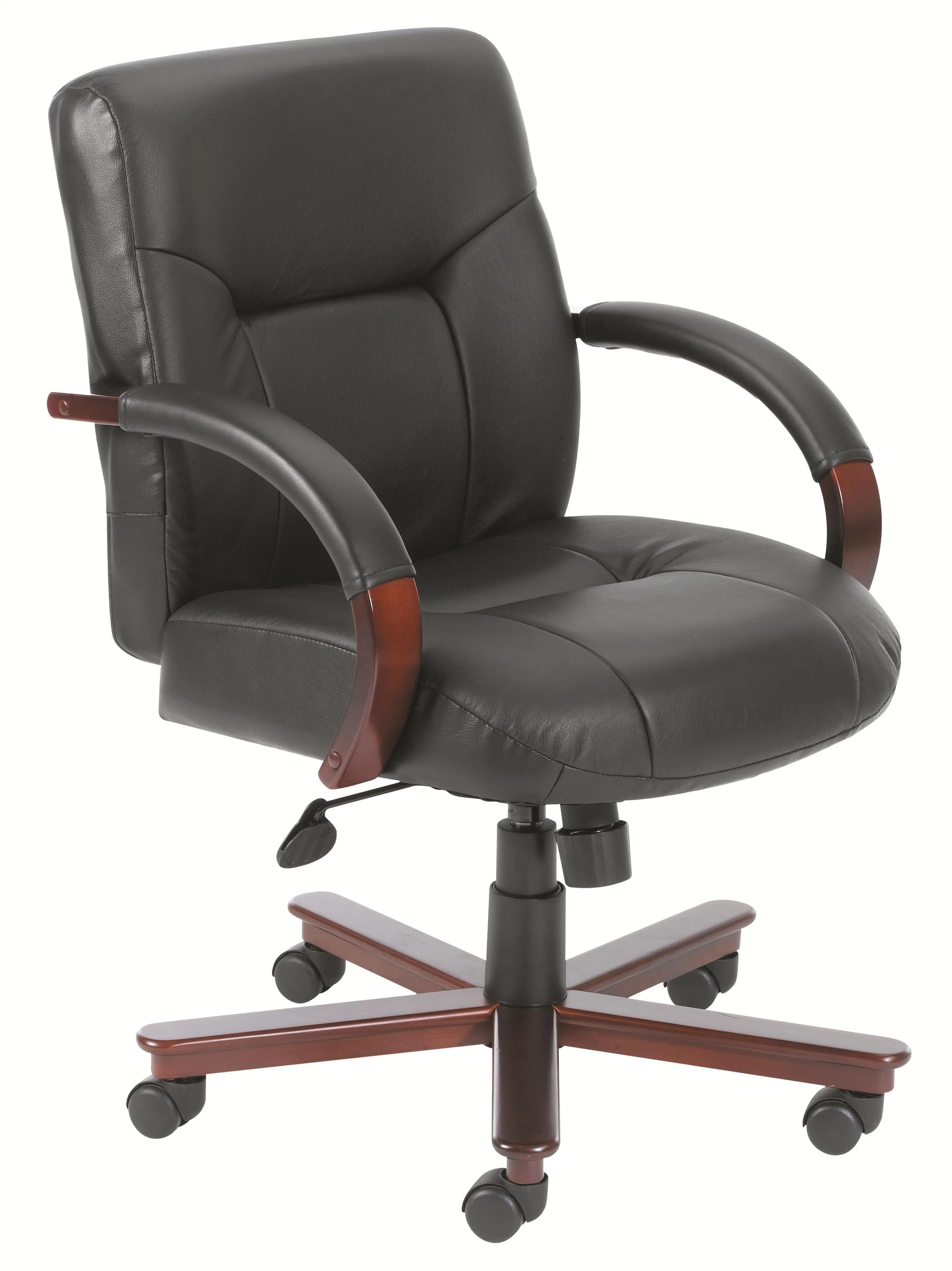 Presidential Seating Executive Chairs B8906 Executive Chair with Black Italian Leather